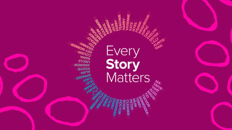 The Every Story Matters logo 